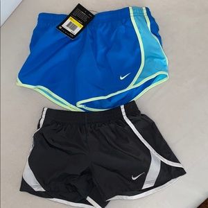 Nike Dry fit girls track short bundle. Size small